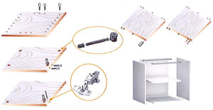 Vitap Blitz CNC Drilling, Gluing, and Dowel Inserting Machines
