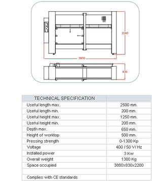 NINA 2500 Case Clamp